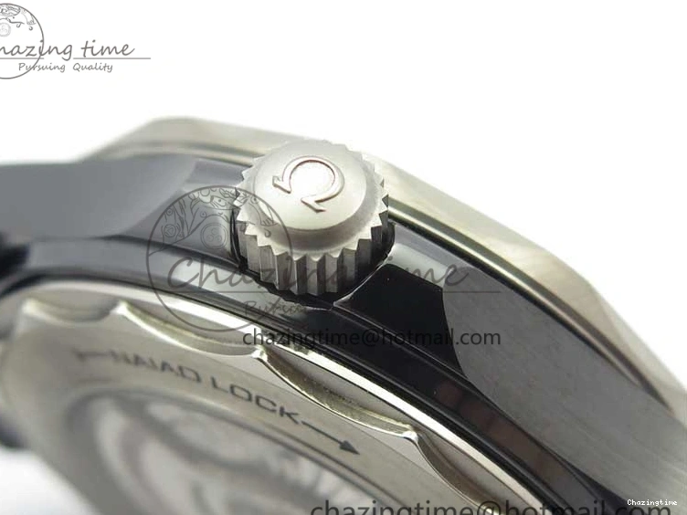 0130 Seamaster Diver 300M Real Ceramic Case VSF 1:1 Best Edition on Black Rubber Strap A8806 (Free Nato) SunProtective 7935